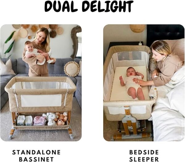 Limited time deal 38% discount || Bedside Sleeper for Baby - Image 2